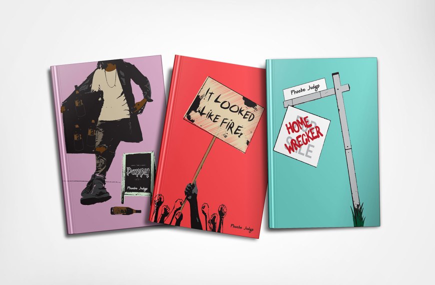 Michael Designs Some Book Covers